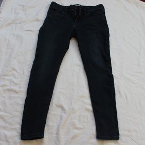 Express Women 6S Dark Blue Jean Leggings